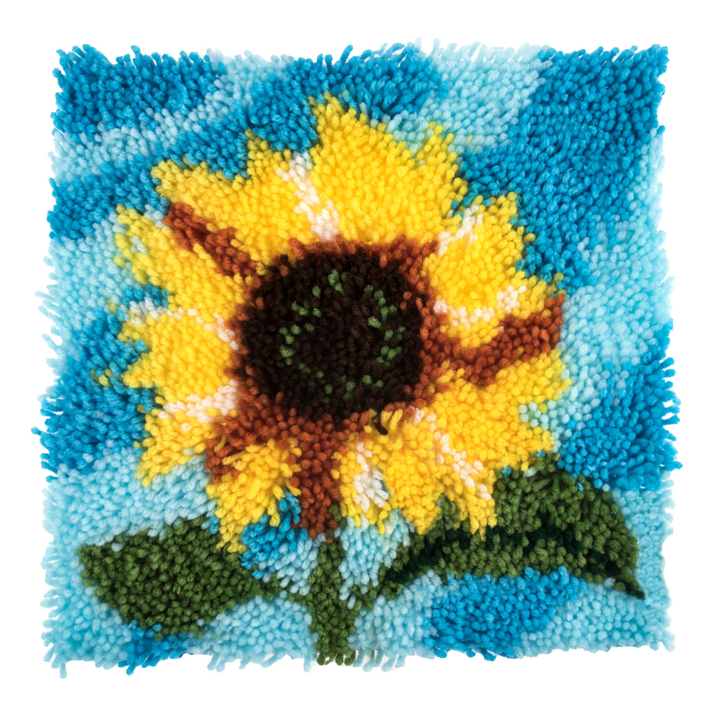 Latch Hook Kit: Sunflower
