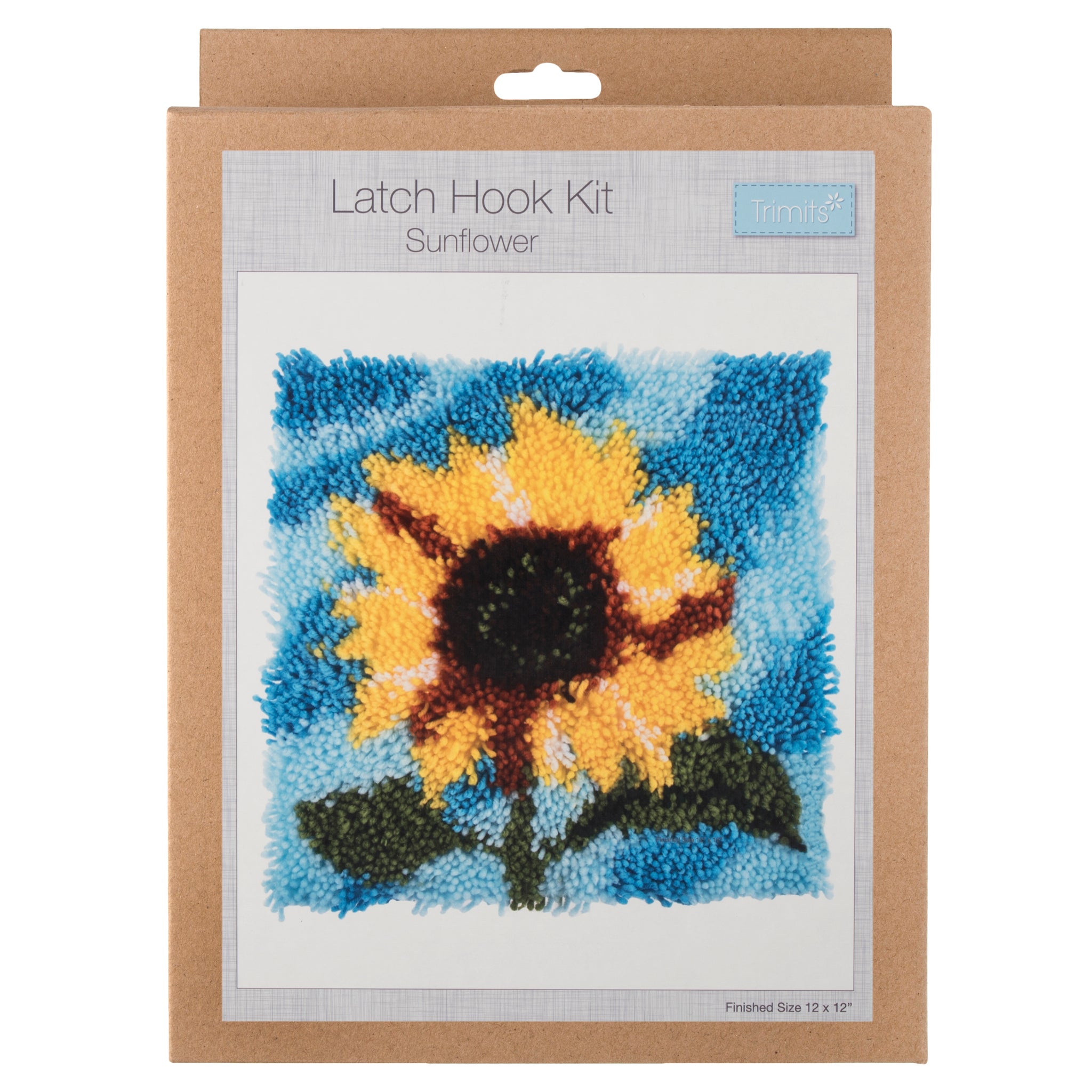 Latch Hook Kit: Sunflower