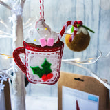 Felt Decoration Kit: Christmas: Hot Chocolate