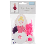 Pom Pom Decoration Kit: Ballerina: Pack of 4