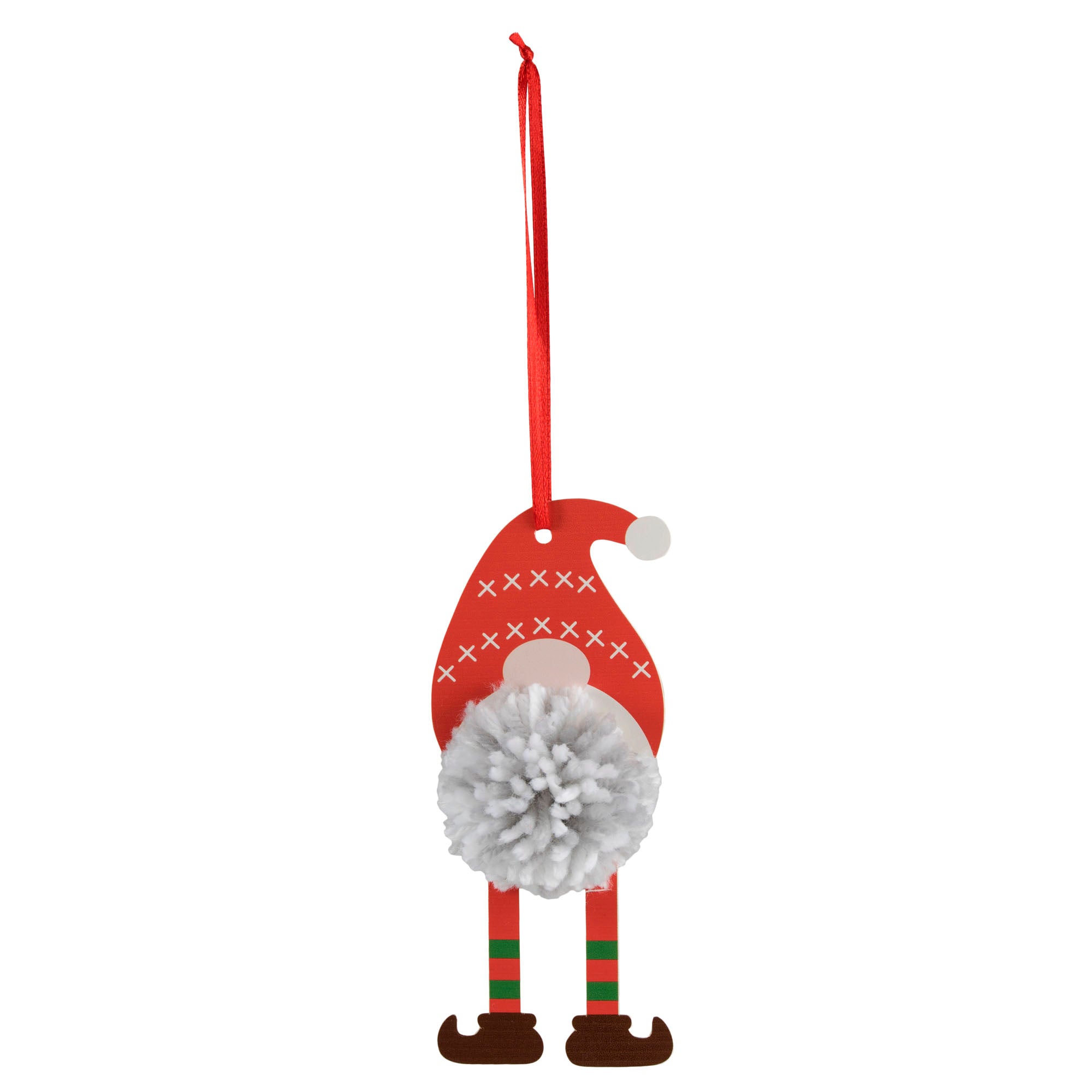Pom Pom Decoration Kit: Christmas: Gonk: Pack of 1