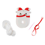 Pom Pom Decoration Kit: Christmas: Polar Bear: Pack of 1