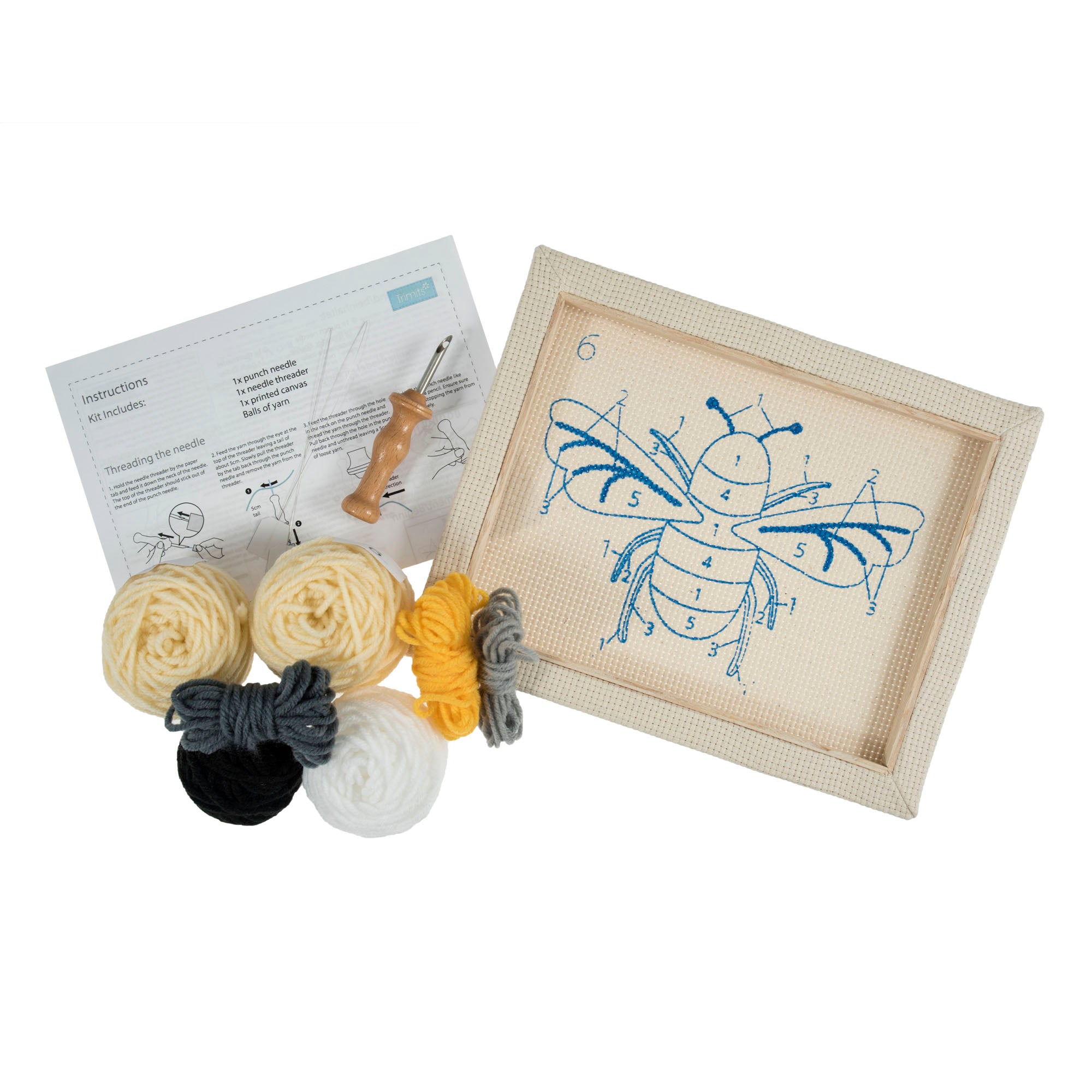 Punch Needle Kit: Bee