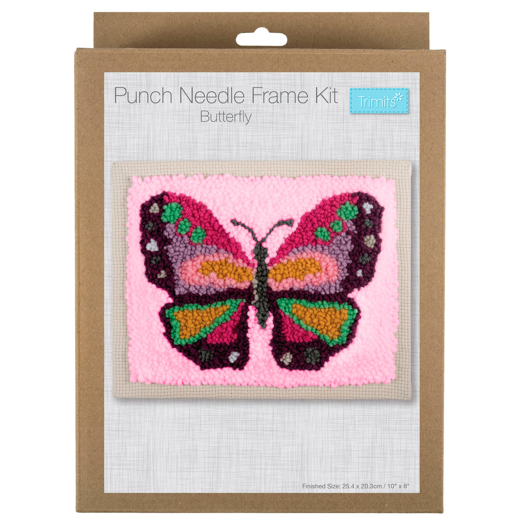 Punch Needle Kit: Butterfly