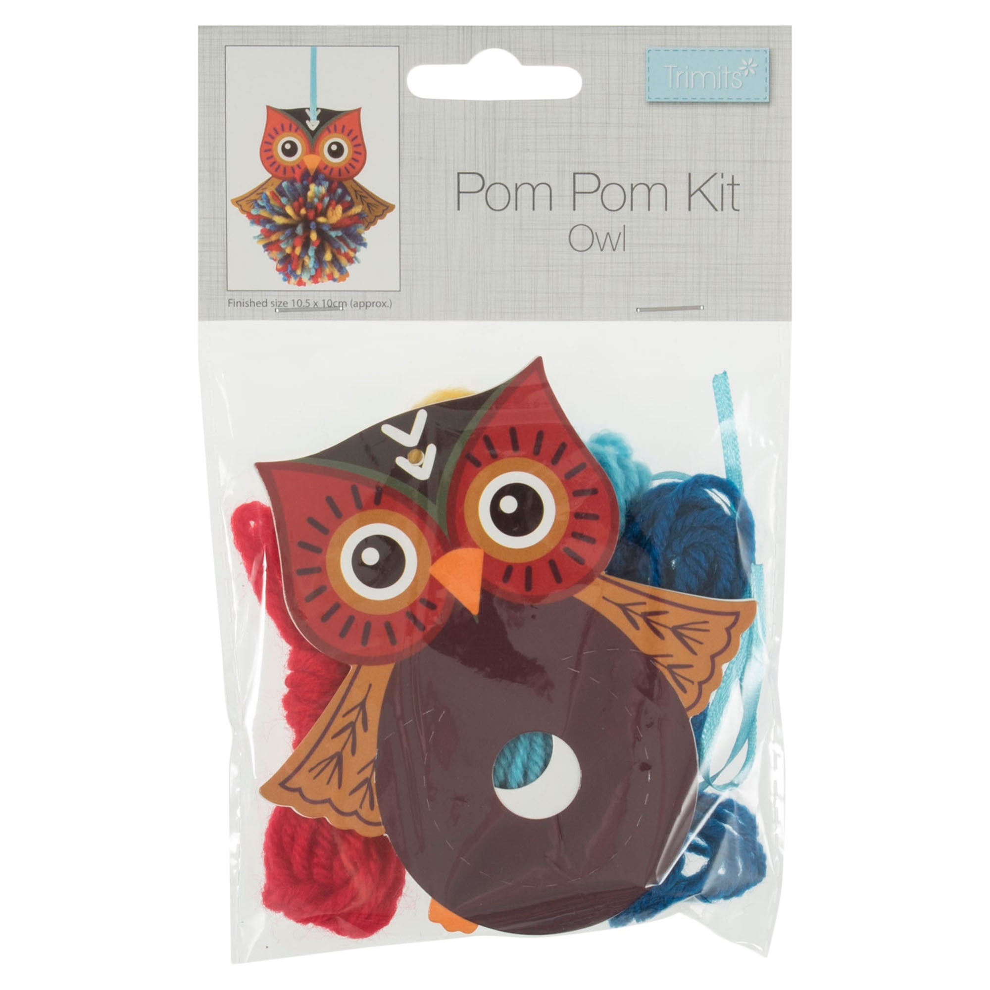 Pom Pom Decoration Kit: Owl