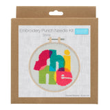 Punch Needle Kit: Floss and Hoop: Shine