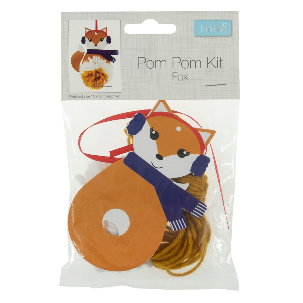 Pom Pom Decoration Kit: Fox
