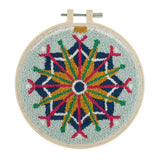 Punch Needle Kit: Floss and Hoop: Scandi Bauble