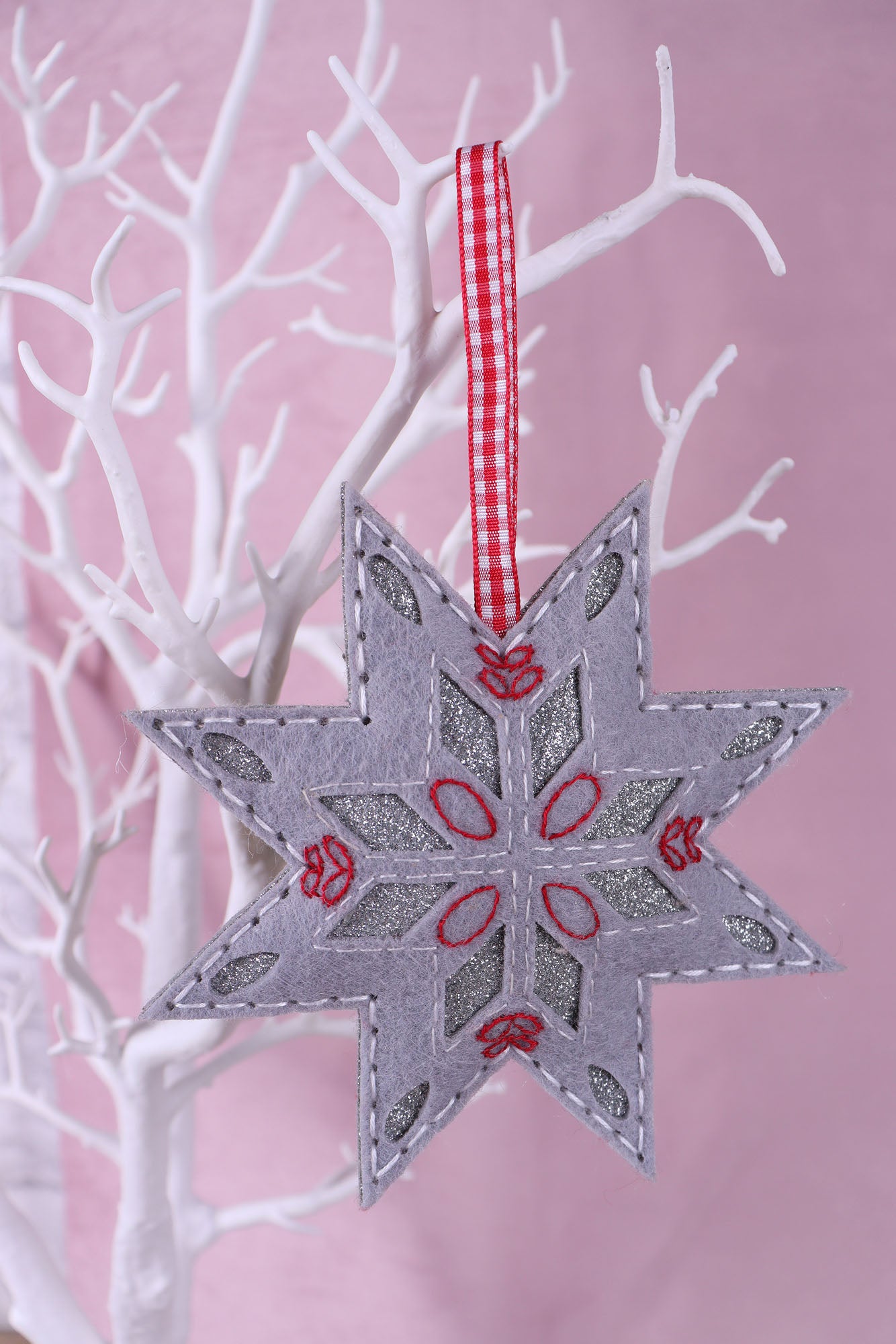 Felt Decoration Kit: Christmas: Nordic Snowflake