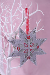 Felt Decoration Kit: Christmas: Nordic Snowflake