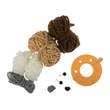 Pom Pom Decoration Kit: Hedgehog: Pack of 1