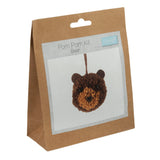 Pom Pom Decoration Kit: Bear: Pack of 1
