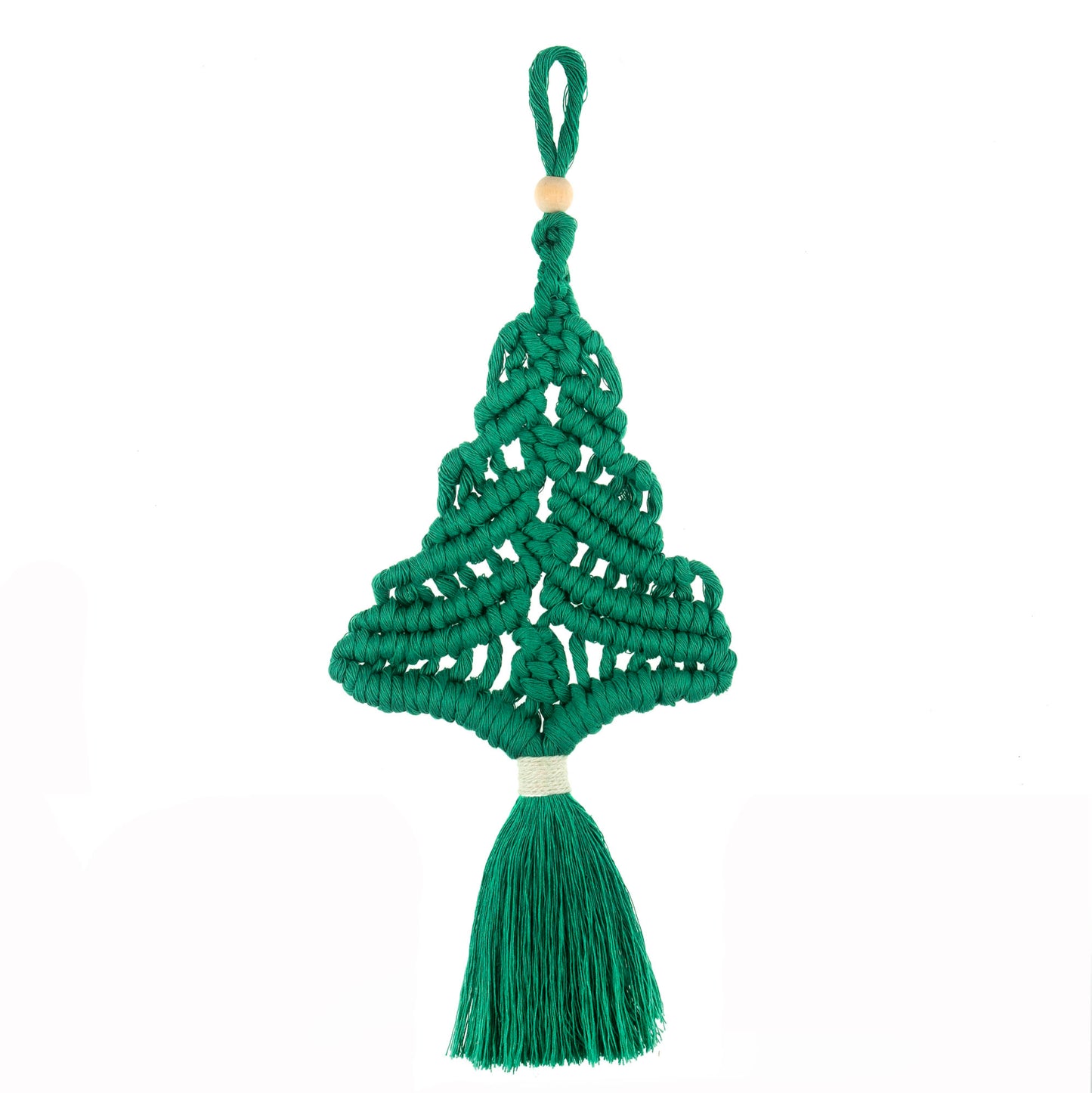 Macrame Kit: Decoration: Tree: Green