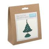 Macrame Kit: Decoration: Tree: Green