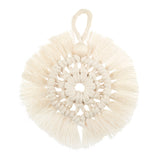 Macrame Kit: Decoration: Wreath: Natural