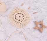 Macrame Kit: Decoration: Wreath: Natural