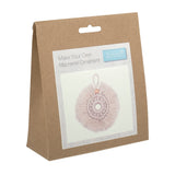 Macrame Kit: Decoration: Wreath: Natural