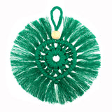 Macrame Kit: Decoration: Wreath: Green