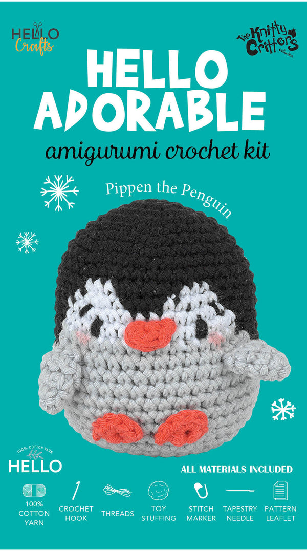 Knitty Critters - Adorables - Pippen The Penguin
