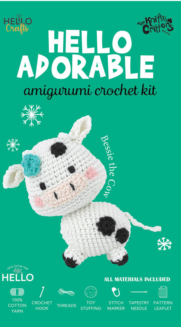 Knitty Critters - Adorables - Bessie The Cow
