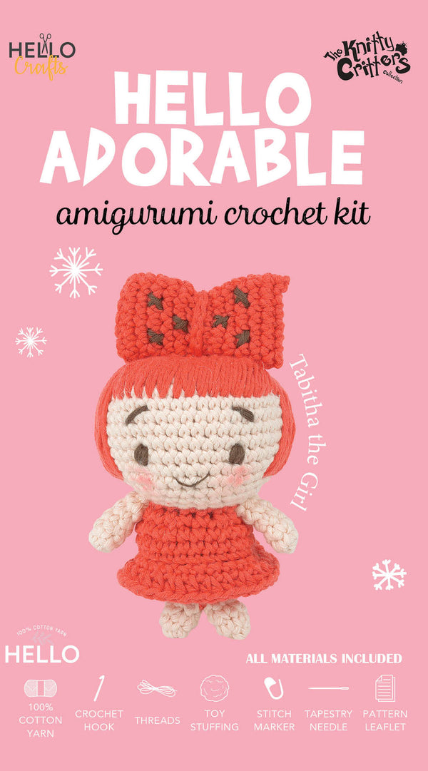 Knitty Critters - Adorables - Tabitha The Girl