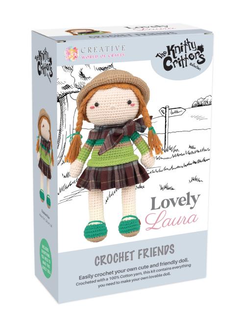 Knitty Critter Crochet Dolls - Lovely Laura