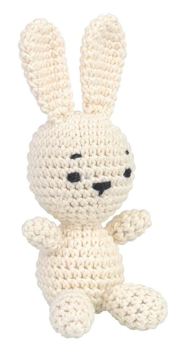 Knitty Critters - Pouch Pals - Popcorn The Bunny