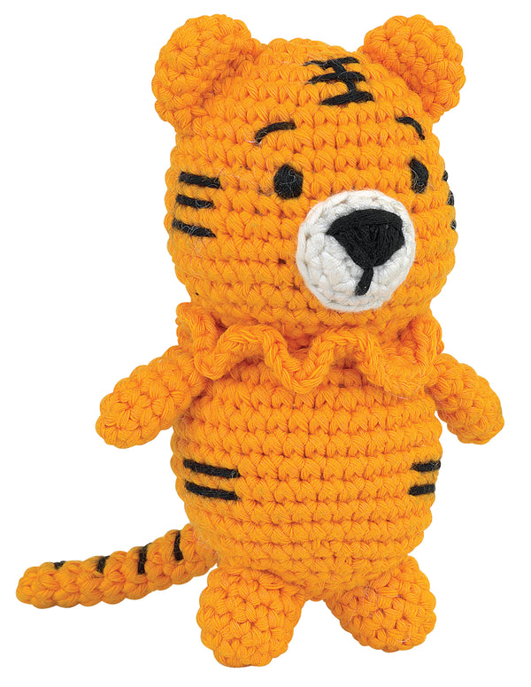 Knitty Critters - Pouch Pals - Ralph The Tiger