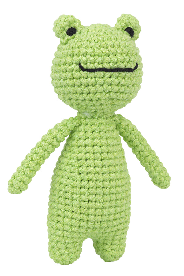 Knitty Critters - Pouch Pals - Trevor The Frog