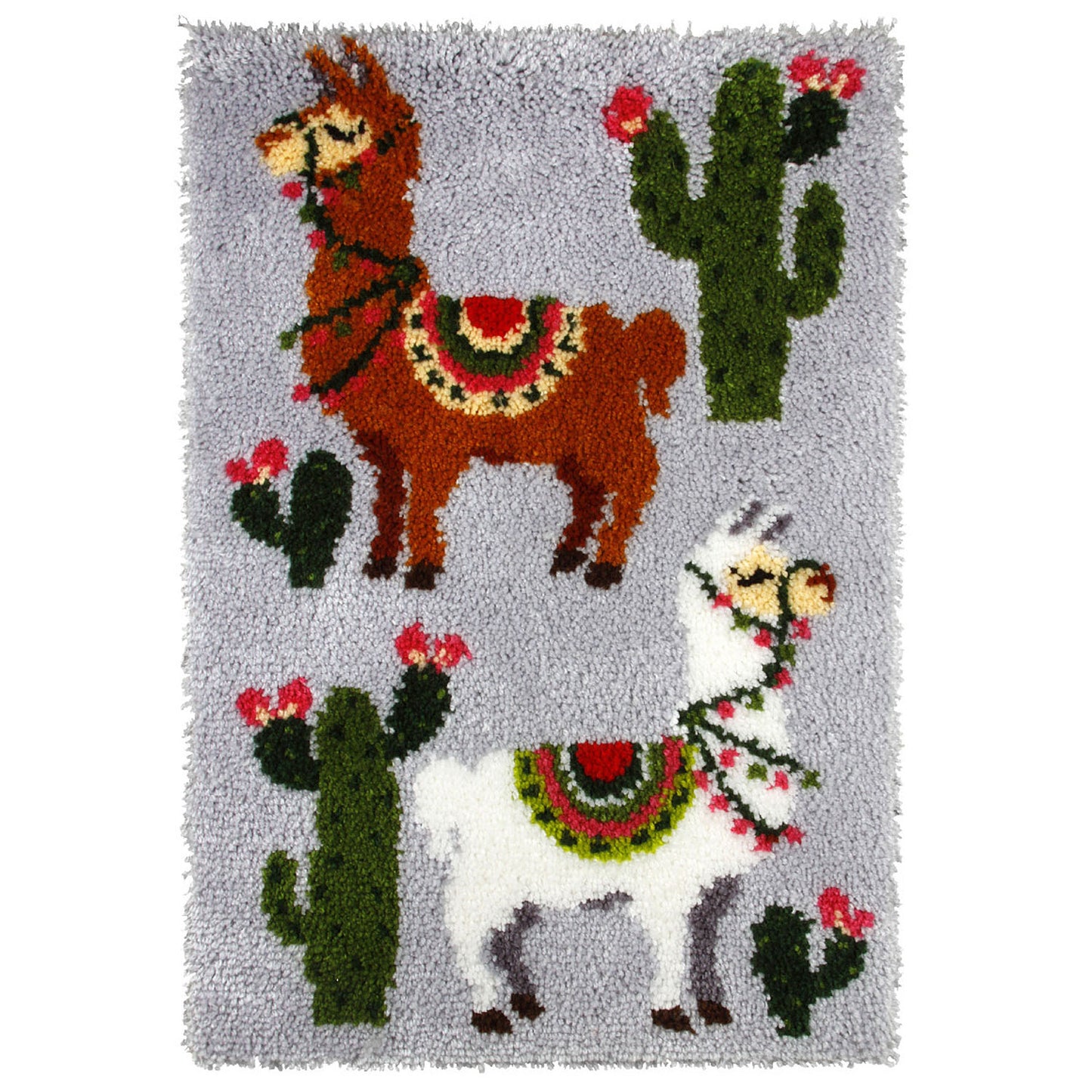 Latch Hook Kit: Rug: Llama