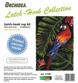Latch Hook Kit: Rug: Parrot