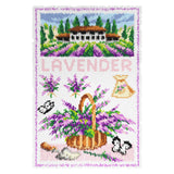 Latch Hook Kit: Rug: Lavender