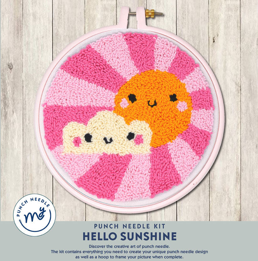 My Punch Needle Kit - Hello Sunshine