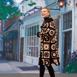 CROCHET KIT - Red Heart Coatigan in Grannies, L/XL/XXL/XXXL