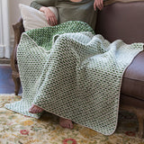 CROCHET KIT - Red Heart Top O' The Mornin' Throw