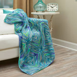 KNITTING KIT - Red Heart Diagonal Squares Knit Throw