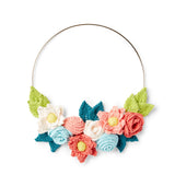 KNITTING PATTERN DOWNLOAD - Lily Sugar 'N Cream - In Bloom Knit Wreath