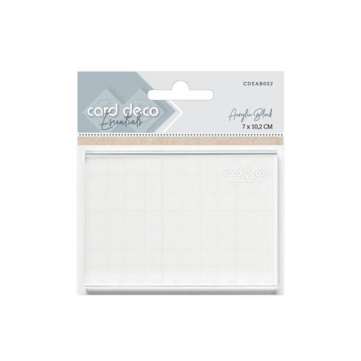Card Deco Essentials - Small Acrylic Block