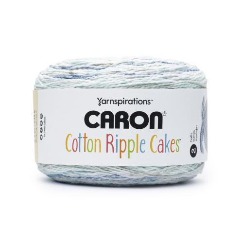 Caron Cotton Ripple Cakes Aran Yarn 240g