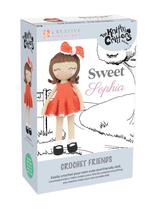Knitty Critter Crochet Dolls - Sweet Sophia