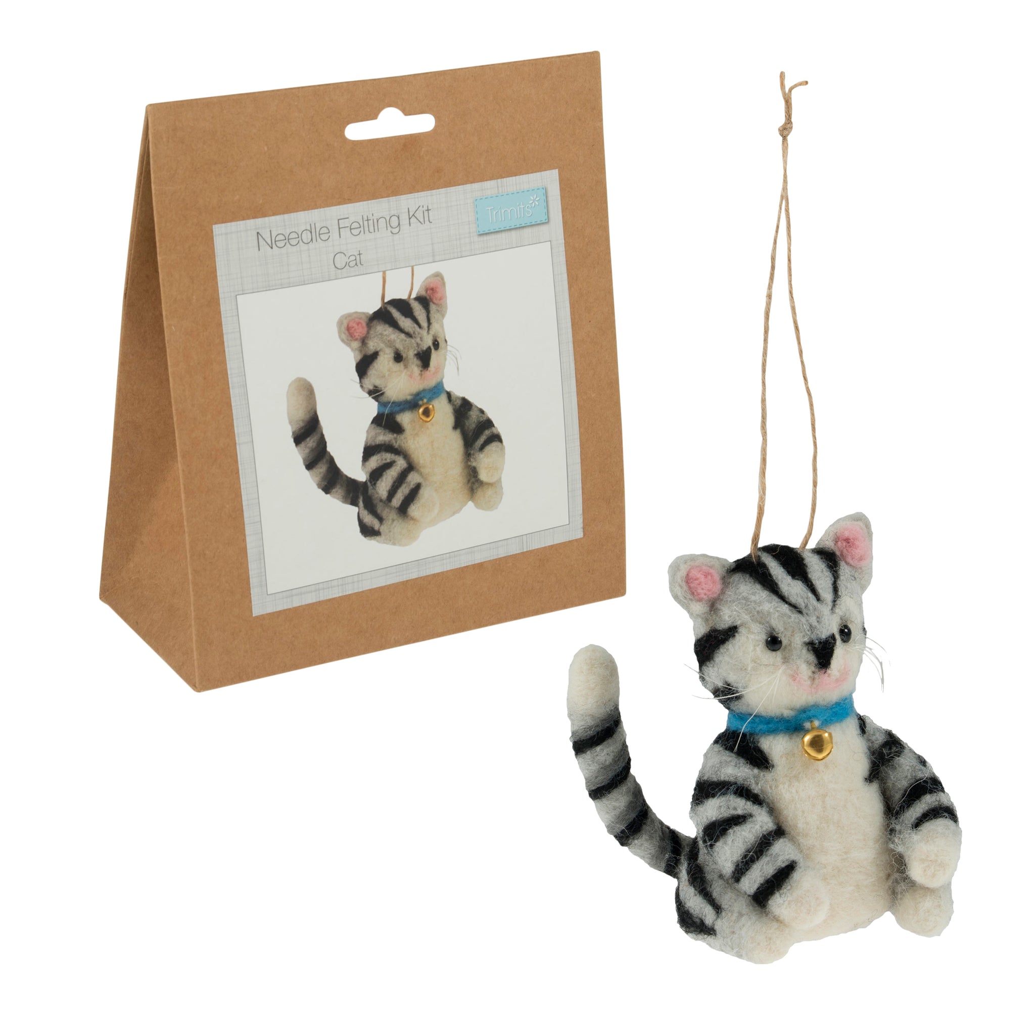 Needle Felting Kit: Cat