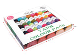 Hello Cotton Yarn - 40 x 25g Ball Collection - VIBRANT