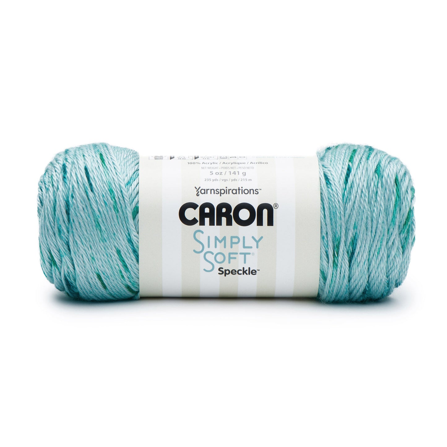 Caron Simply Soft Aran Knitting Yarn 141g - Speckle