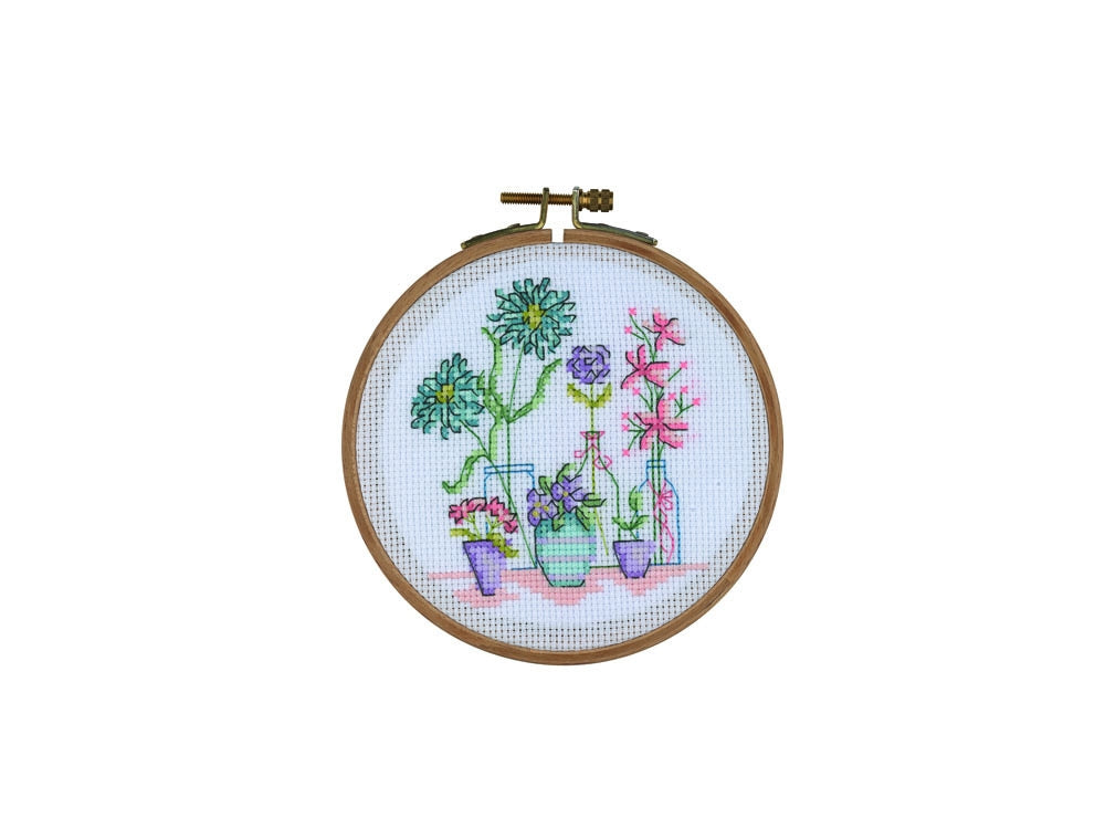 Counted Cross Stitch Kit - ACS07 - Window Ledge