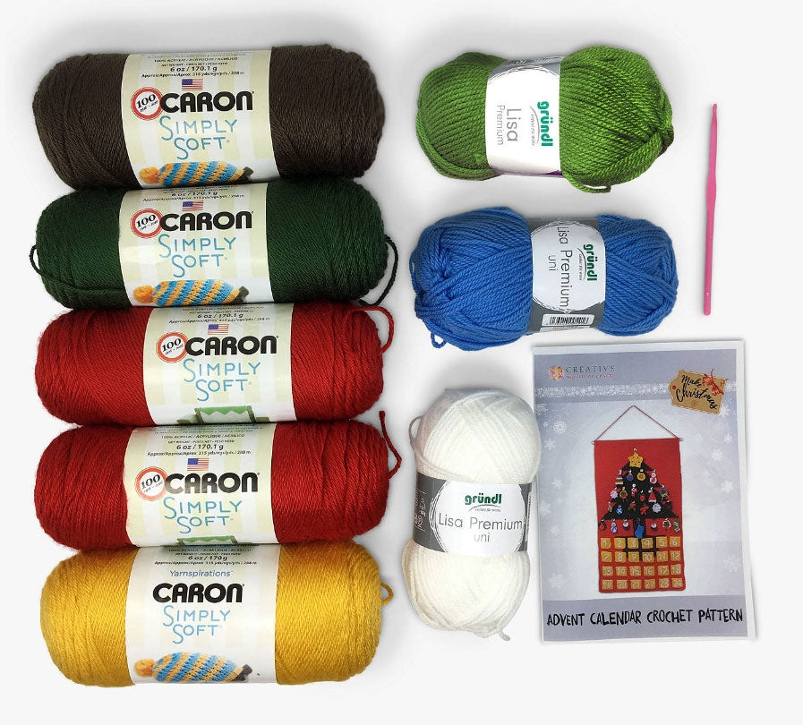 Knitty Critters - Make Christmas Crochet Kit - Advent Calendar