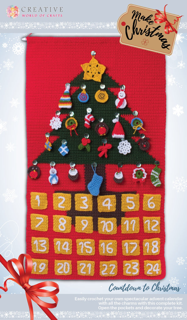 Knitty Critters - Make Christmas Crochet Kit - Advent Calendar