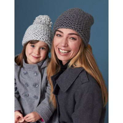KNITTING PATTERN - Softee Chunky - Family Hats