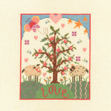 Folk Art - Counted Cross Stitch Kit - All Ewe Need Is Love