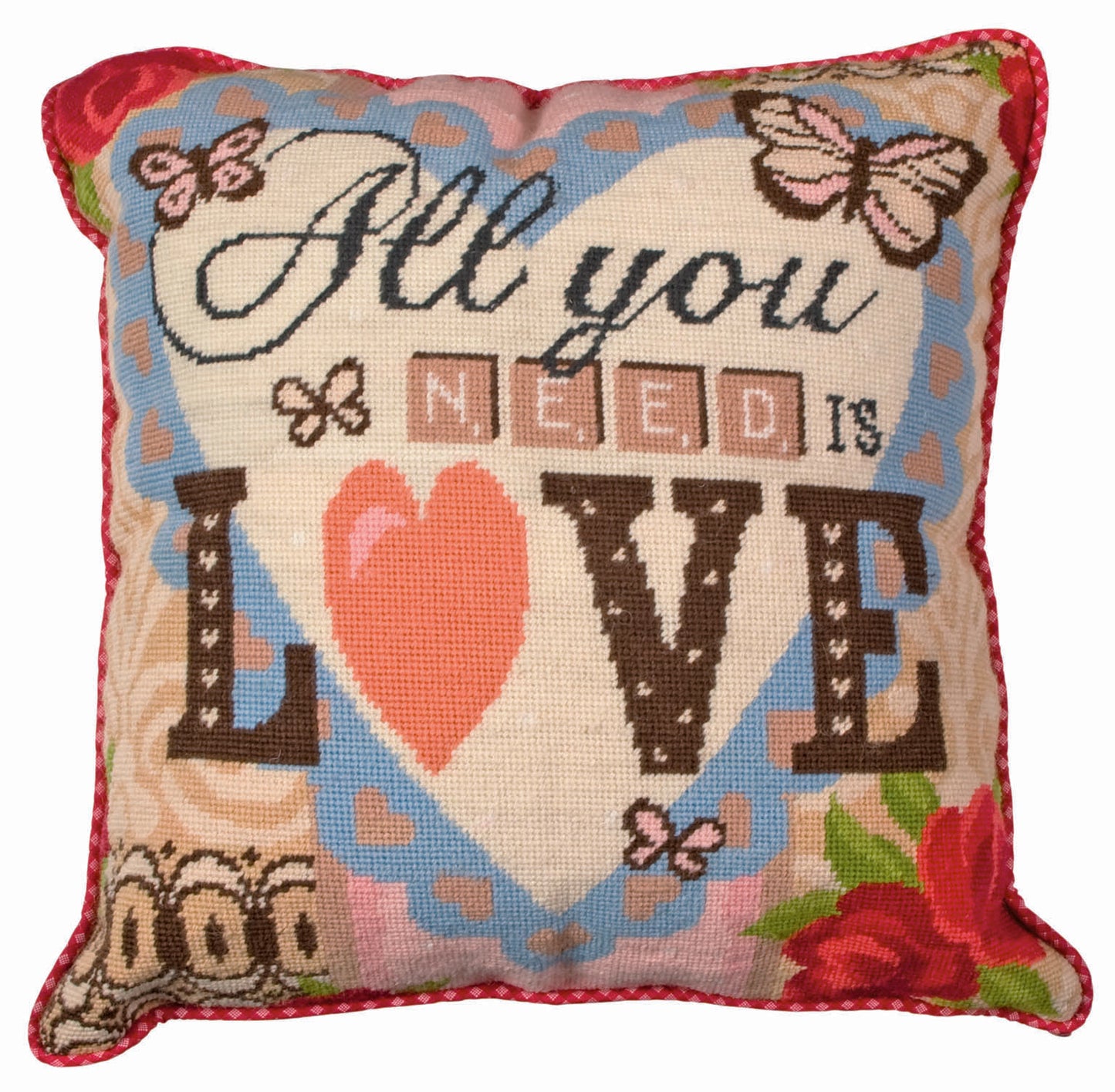 Anchor All You Need is Love Cushion Kit 40x40cm - Readicut