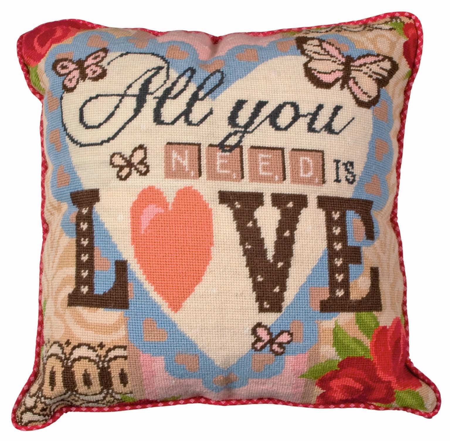 Anchor All You Need is Love Cushion Kit 40x40cm - Readicut